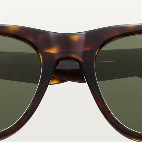 cartier tortoise shell sunglasses|CRESW00632 .